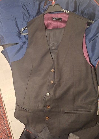 Gri Regular Fit Erkek Takım Elbise - Görsel 5