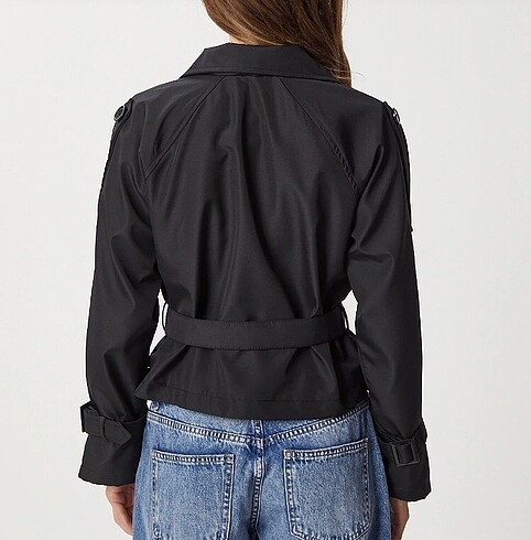 Stradivarius Crop trençkot