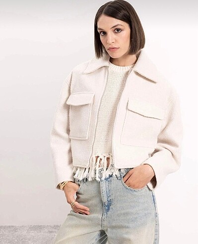 Zara Krem ceket