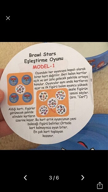 Beden Brawlstars eşleştirme oyunu