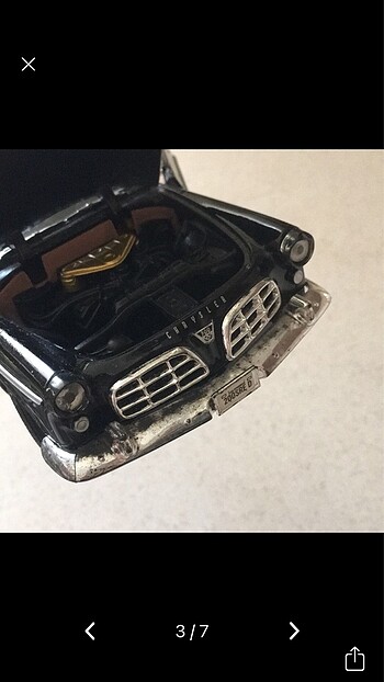  Beden Chrysler C300 1955 model koleksiyonluk araba