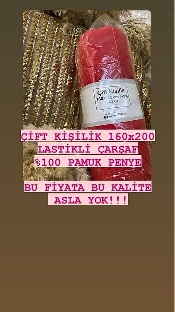 Diğer ÇİFT KİŞİLİK 160X200 LASTİKLİ ÇARŞAF