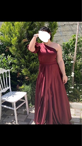 Diğer Bordo abiye