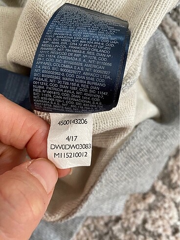 l Beden gri Renk Tommy hilfger sweatshirt