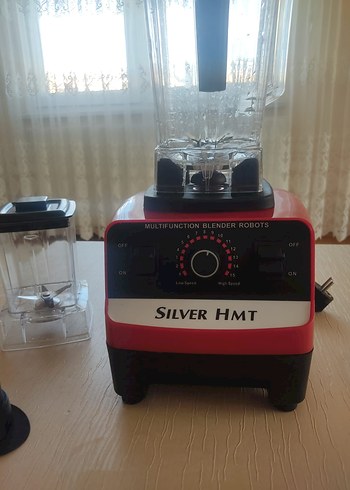 Silver HMT Çok Fonksiyonlu Kırmızı Blender indirim uygulanır