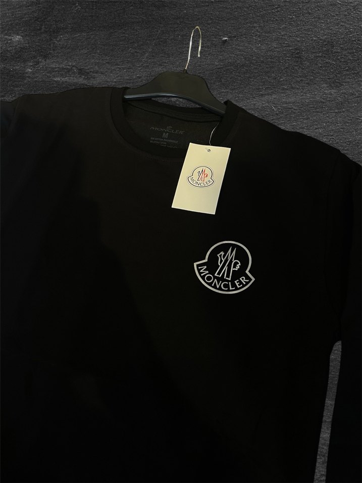 Siyah Baskılı Erkek Sweatshirt - Görsel 2