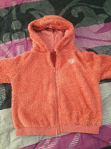 kiz bebek pelus hırka