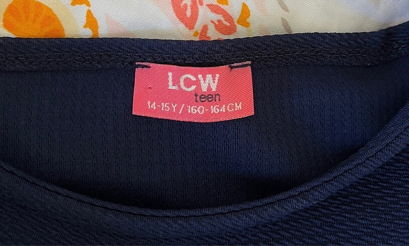 LC Waikiki lacivert elbise