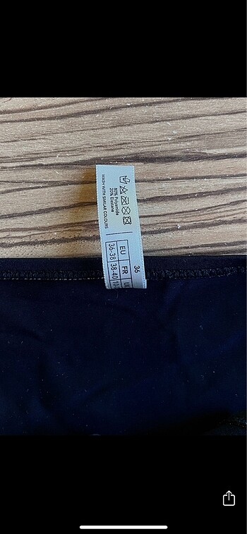 s Beden suwen siyah bikini altı