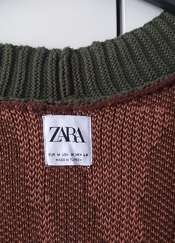 m Beden Zara kışlık kadın hırka