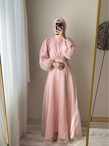 Manuka tesettür abiye - Görsel 6