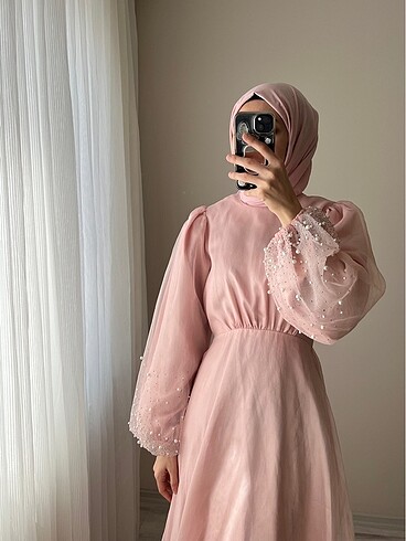 Manuka tesettür abiye - Görsel 7
