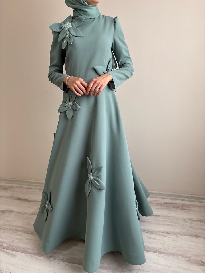 Tesettür abiye - Görsel 4