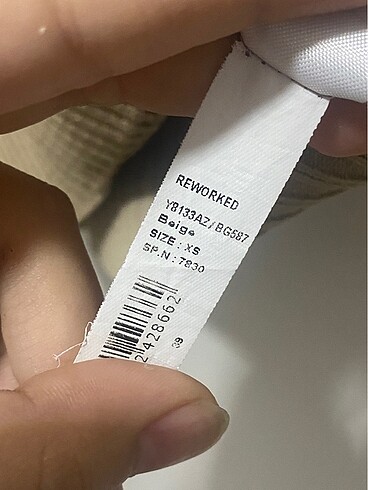 xs Beden ten rengi Renk defacto uzun kollu fitilli dar üst