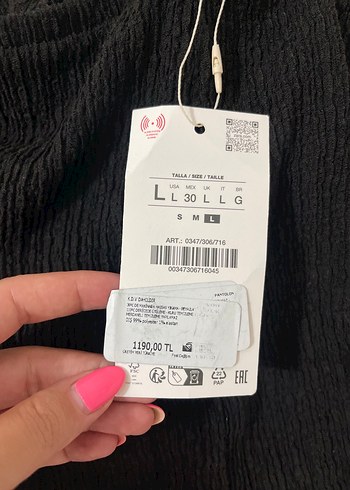 l Beden Yüksek Belli koyu kahverengi takım