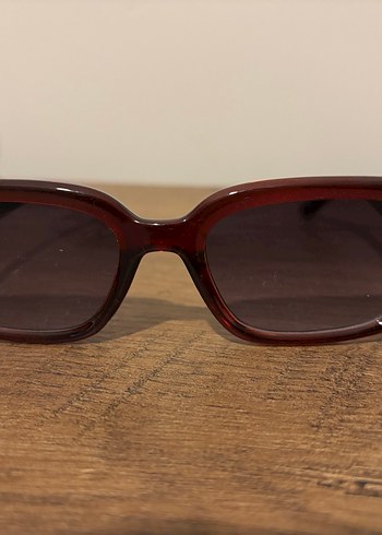 Kahverengi Retro Kadın Güneş Gözlüğü - Görsel 4