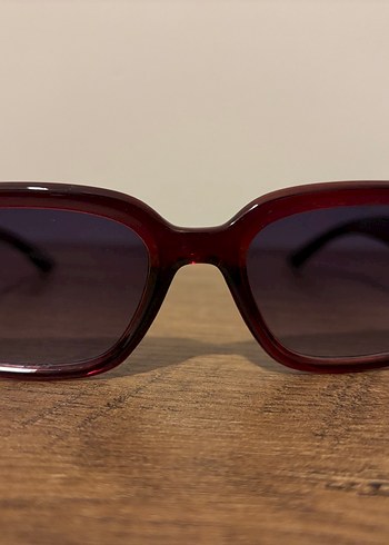 Kahverengi Retro Kadın Güneş Gözlüğü - Görsel 2