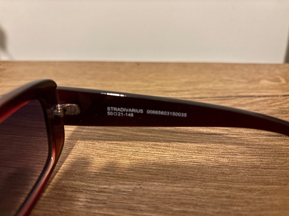 Kahverengi Retro Kadın Güneş Gözlüğü - Görsel 5