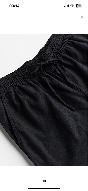 H&M H&m keten pantolon