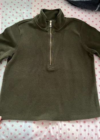 Fermuarlı Erkek Yumuşak Polar Sweatshirt - Görsel 2