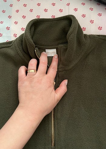 Fermuarlı Erkek Yumuşak Polar Sweatshirt - Görsel 3