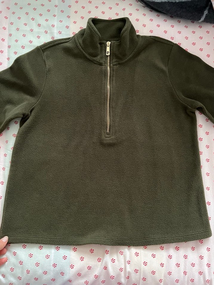 Fermuarlı Erkek Yumuşak Polar Sweatshirt - Görsel 2