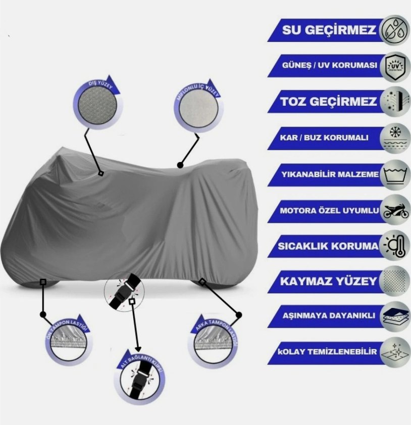 MOTORSİKLET ÖRTÜSÜ - Görsel 2