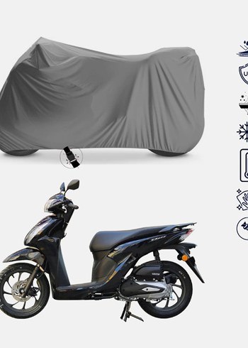 Gri Düz Desen Motor Örtüsü - Görsel 8