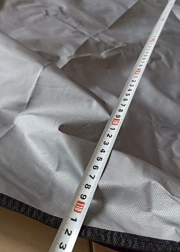 Gri Düz Desen Motor Örtüsü - Görsel 15