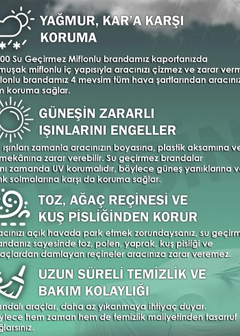 Araba Örtüsü - Görsel 10