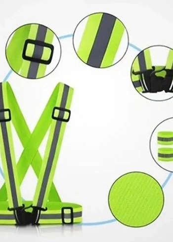 MOTORSİKLET REFLEKTÖRLÜ KEMER - Görsel 3