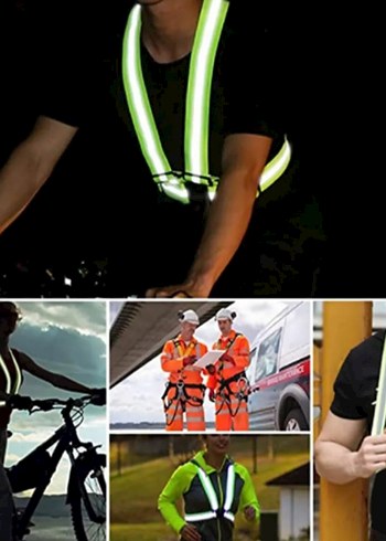 MOTORSİKLET REFLEKTÖRLÜ KEMER - Görsel 4