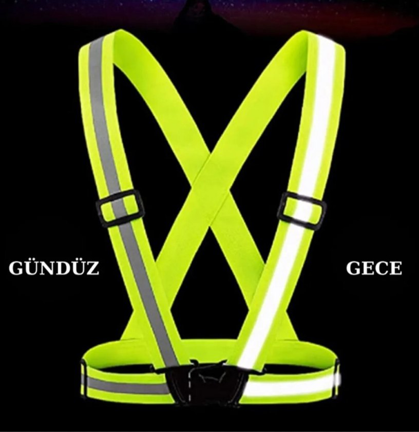 MOTORSİKLET REFLEKTÖRLÜ KEMER - Görsel 5