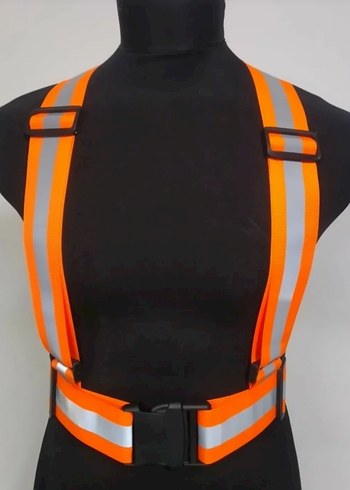 Turuncu Reflektörlü İkaz Kemeri - Görsel 2