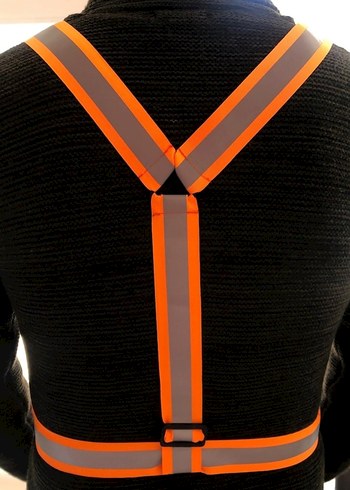 Turuncu Reflektörlü İkaz Kemeri - Görsel 3