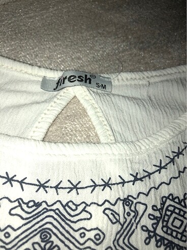 Yazlık keten tişört - Görsel 3