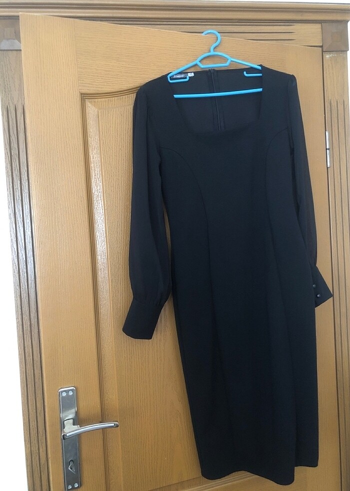 Midi boy elbise - Görsel 3