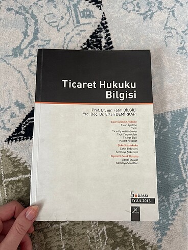 ticaret hukuku bilgisi