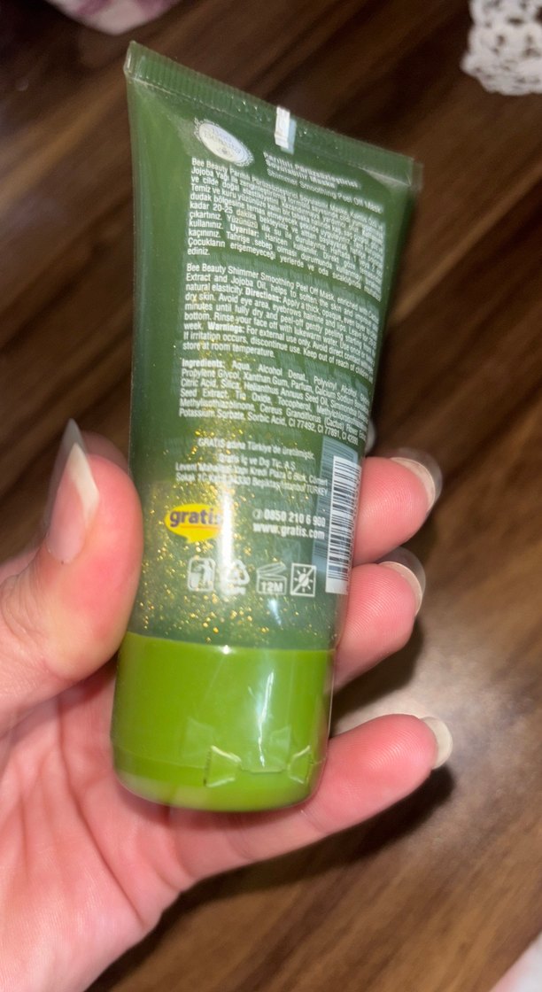 Bee Beauty Parıltılı Soyulabilir Maske 50 ml - Görsel 4