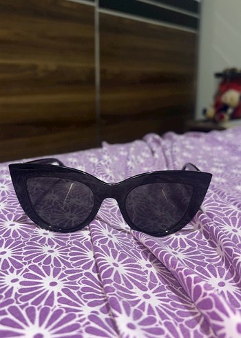 Şeffaf Koyu Mor Kadın Gözlüğü - Görsel 4