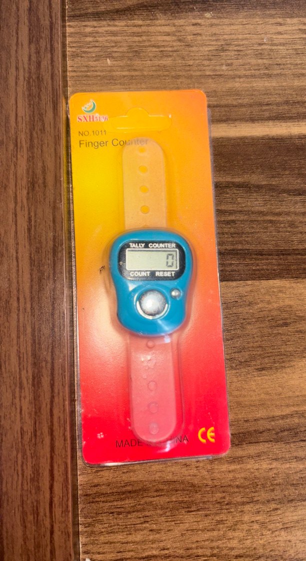 Renkli Dijital Parmak Sayacı - Görsel 2