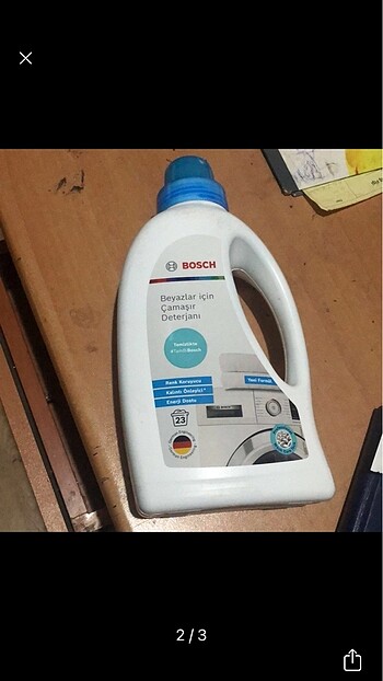 Bosch Bosch çamaşır deterjanı