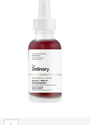 ordinary aha bha peeling