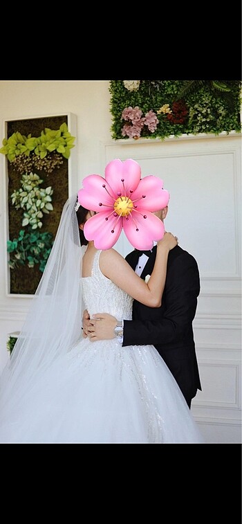 Özel işlemeli gelinlik - Görsel 6