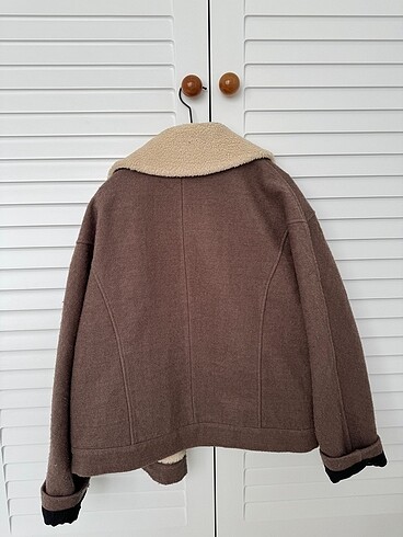 Tüylü ceket - Görsel 3