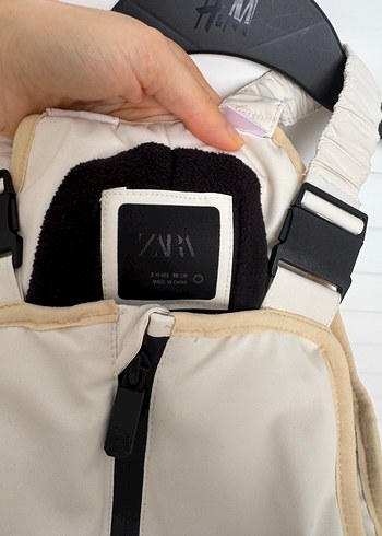 Zara Beyaz Erkek çocuk  kar tulumu - Görsel 4