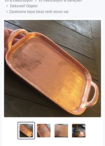 Beden Renk BU TEPSİYİ ARIYORUM!!!! ZARA HOME ESKI SEZON TEPSI