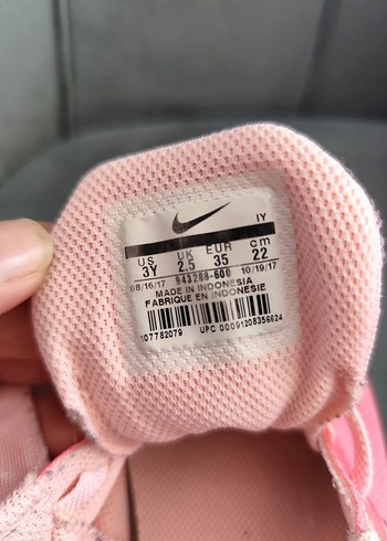 35 Beden pembe Renk Kız Çocuk Pembe Nike Spor Ayakkabı