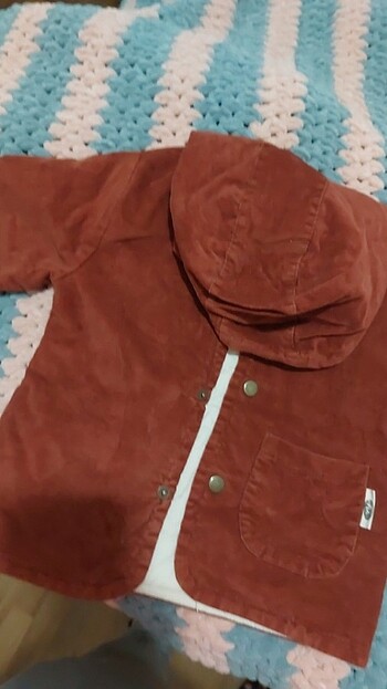 24-36 Ay Beden bordo Renk Kız ceket