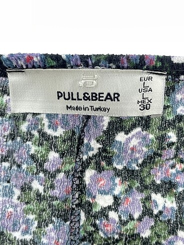 l Beden çeşitli Renk Pull and Bear Mini Etek %70 İndirimli.